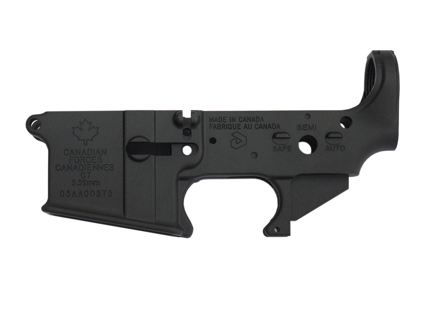 WE-COLT-M4-RECEIVER-BK-CANADIAN-FORCES-C7