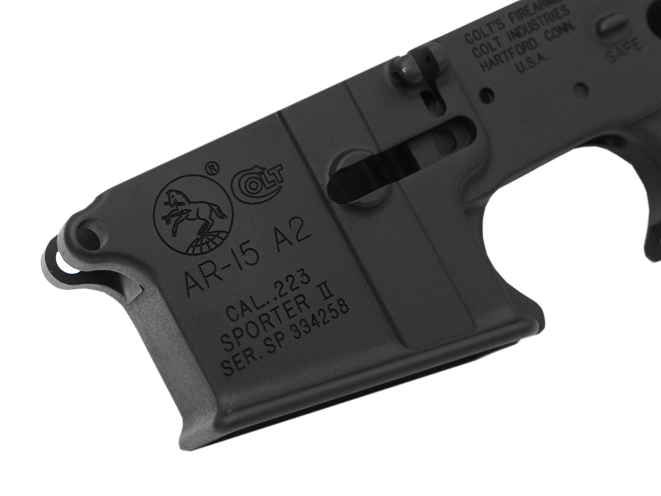 WE-COLT-M4-RECEIVER-BK-AR15A2-SPORTER - Image 2